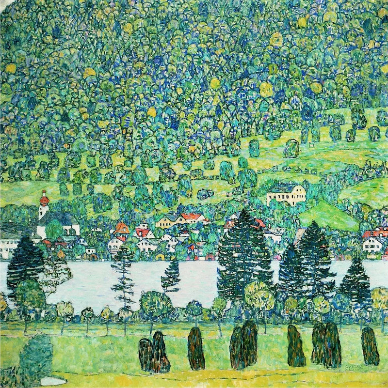 Waldhang in Unterach am Attersee - Gustav Klimt