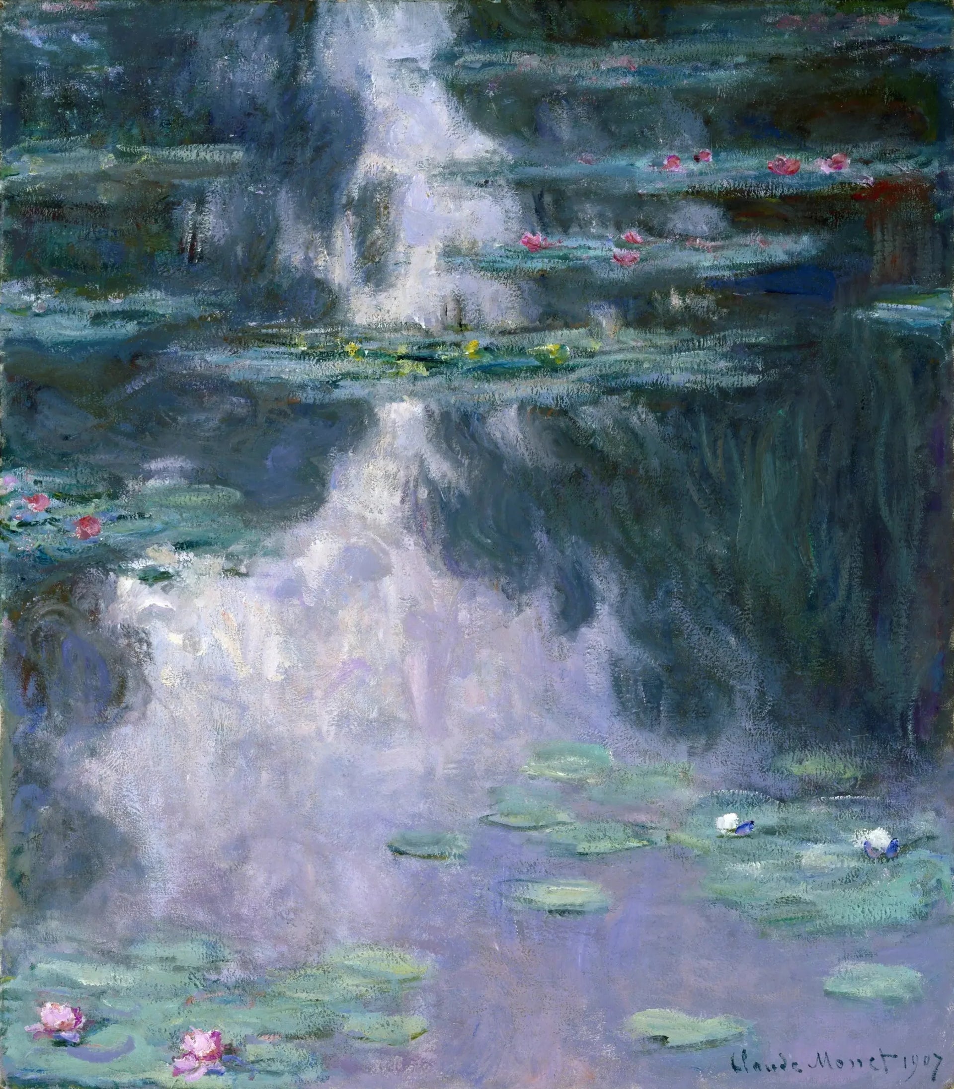 Water Lilies (Nymphéas) - Claude Monet image 1 reproduction d’œuvre d’art à l’huile