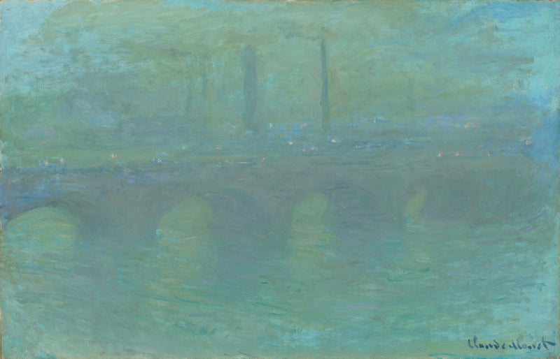 Die Waterloo-Brücke - Claude Monet