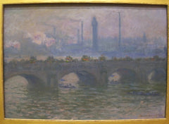 Die Waterloo Bridge, Worcester-Version - Claude Monet
