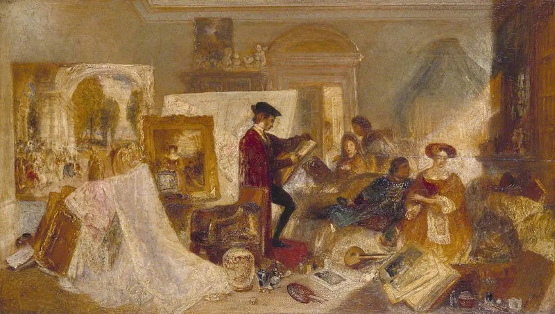 Watteau-Studie nach Fresnoys Regeln - J. M. W. Turner