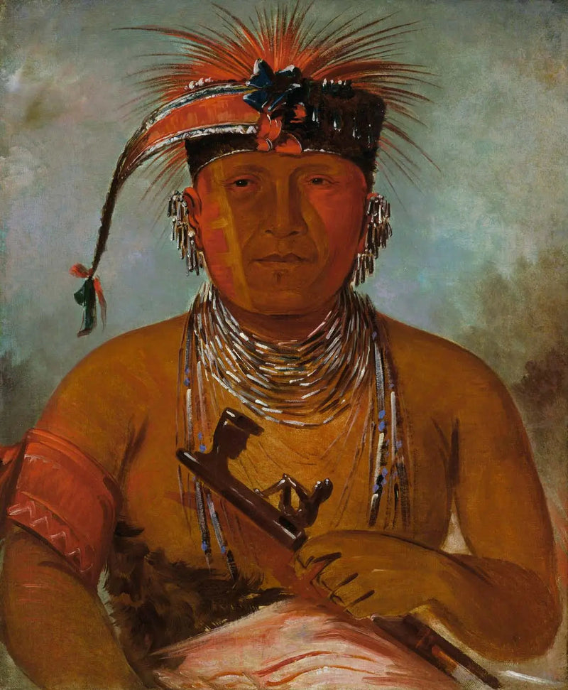 Wée-ke-rú-law, Derjenige, der tauscht - George Catlin