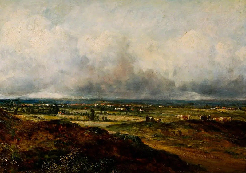 West End Fields in Richtung Harrow, London - John Constable