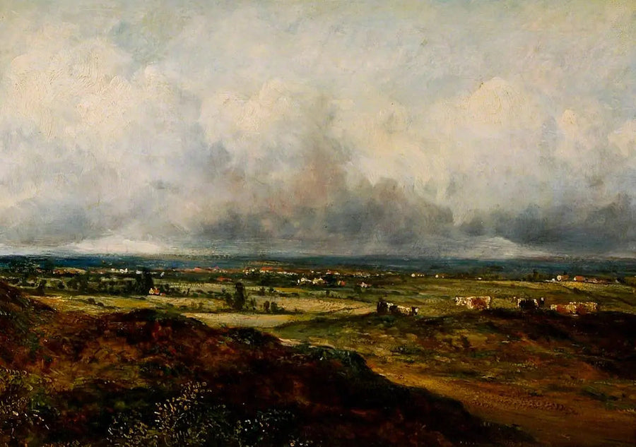 West End Fields in Richtung Harrow, London - John Constable