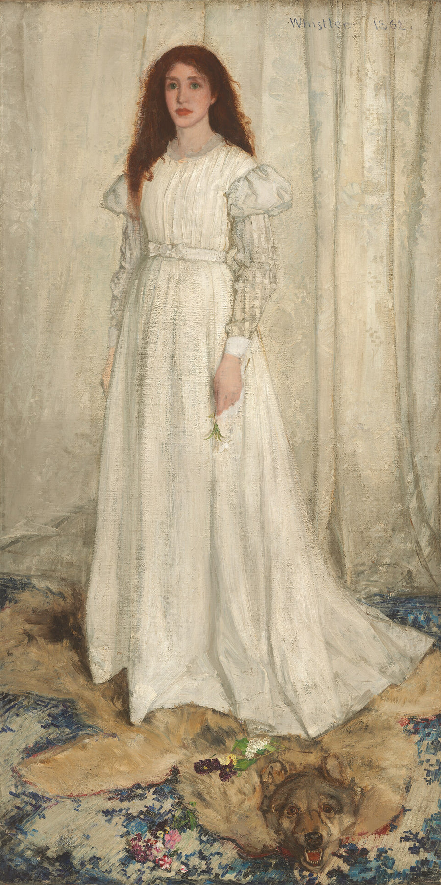 Symphony in White No. 1 / The White Girl - James Abbott McNeill Whistler