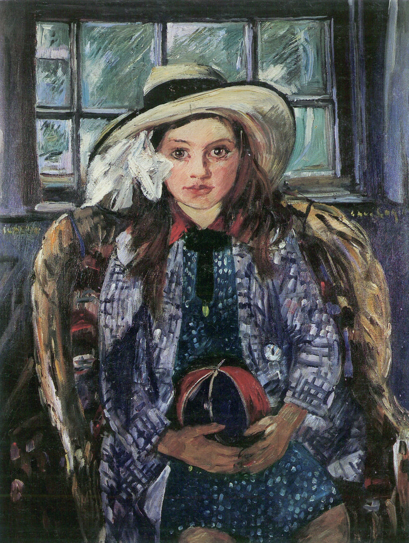 Wilhelmine avec Ball - Lovis Corinth