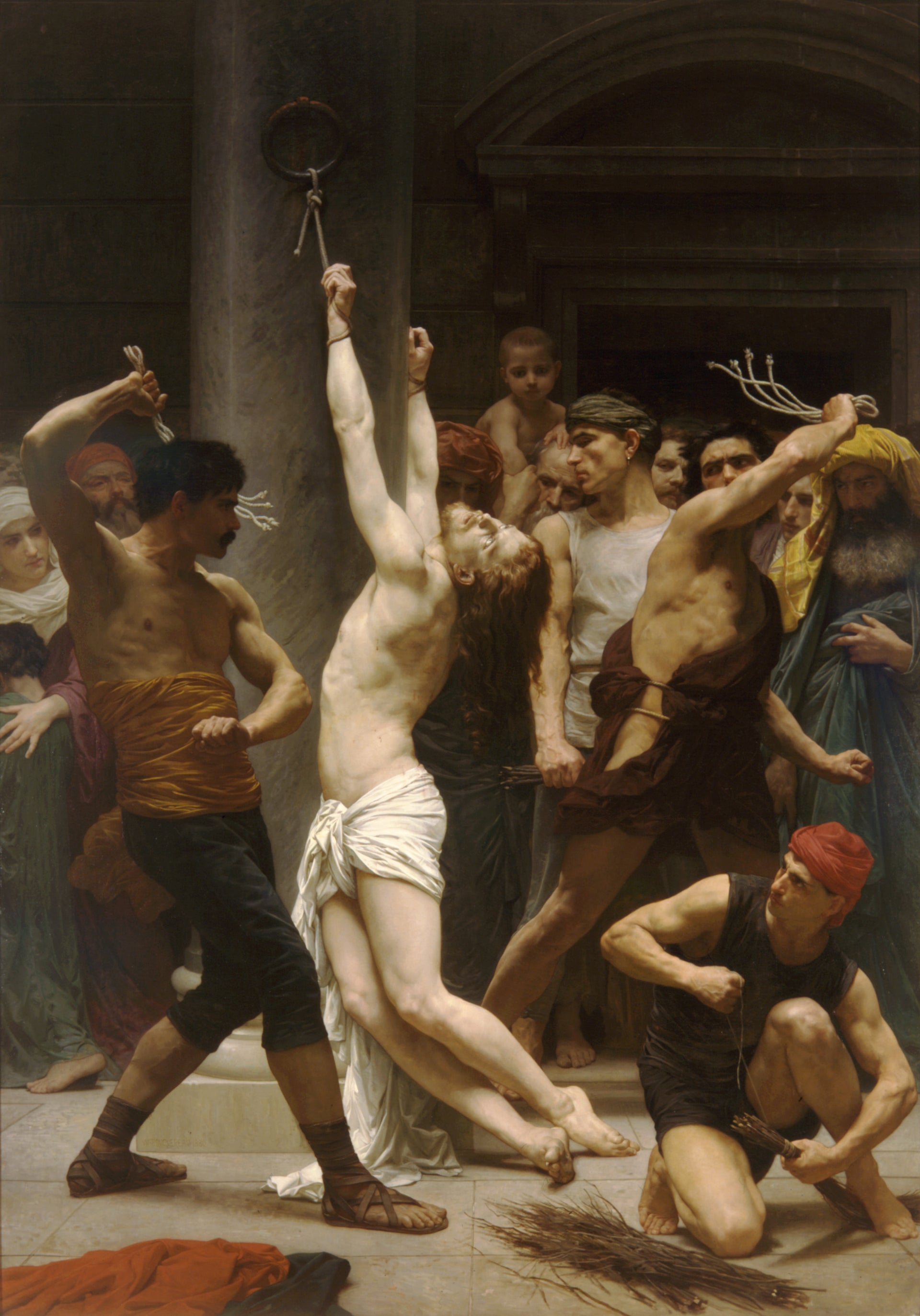 La Flagellation de Notre-Seigneur Jésus-Christ - William-Adolphe Bouguereau