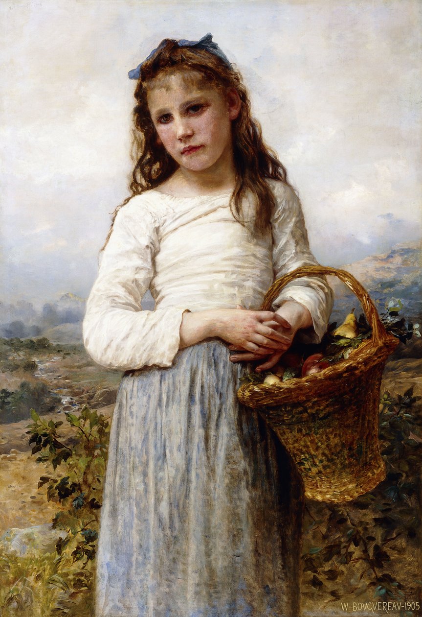 La Corbeille de fruits (1905) - Bouguereau