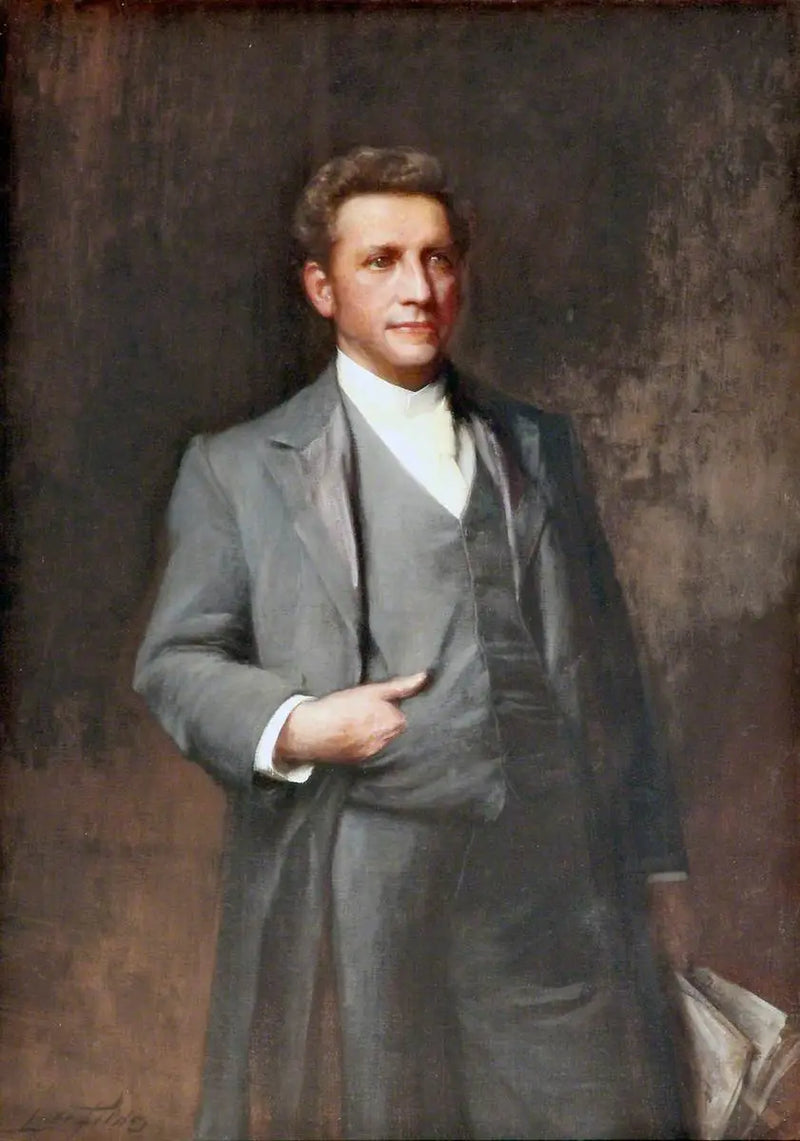 William Hesketh Lever, zukünftiger 1. Viscount von Leverhulme - Luke Fildes