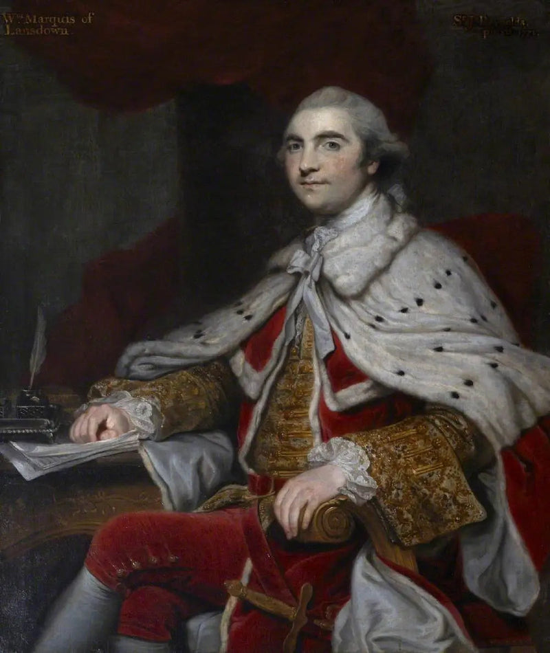 William Petty, 2. Earl of Shelburne, später 1. Marquis de Lansdowne (1737-1805) - Joshua Reynolds