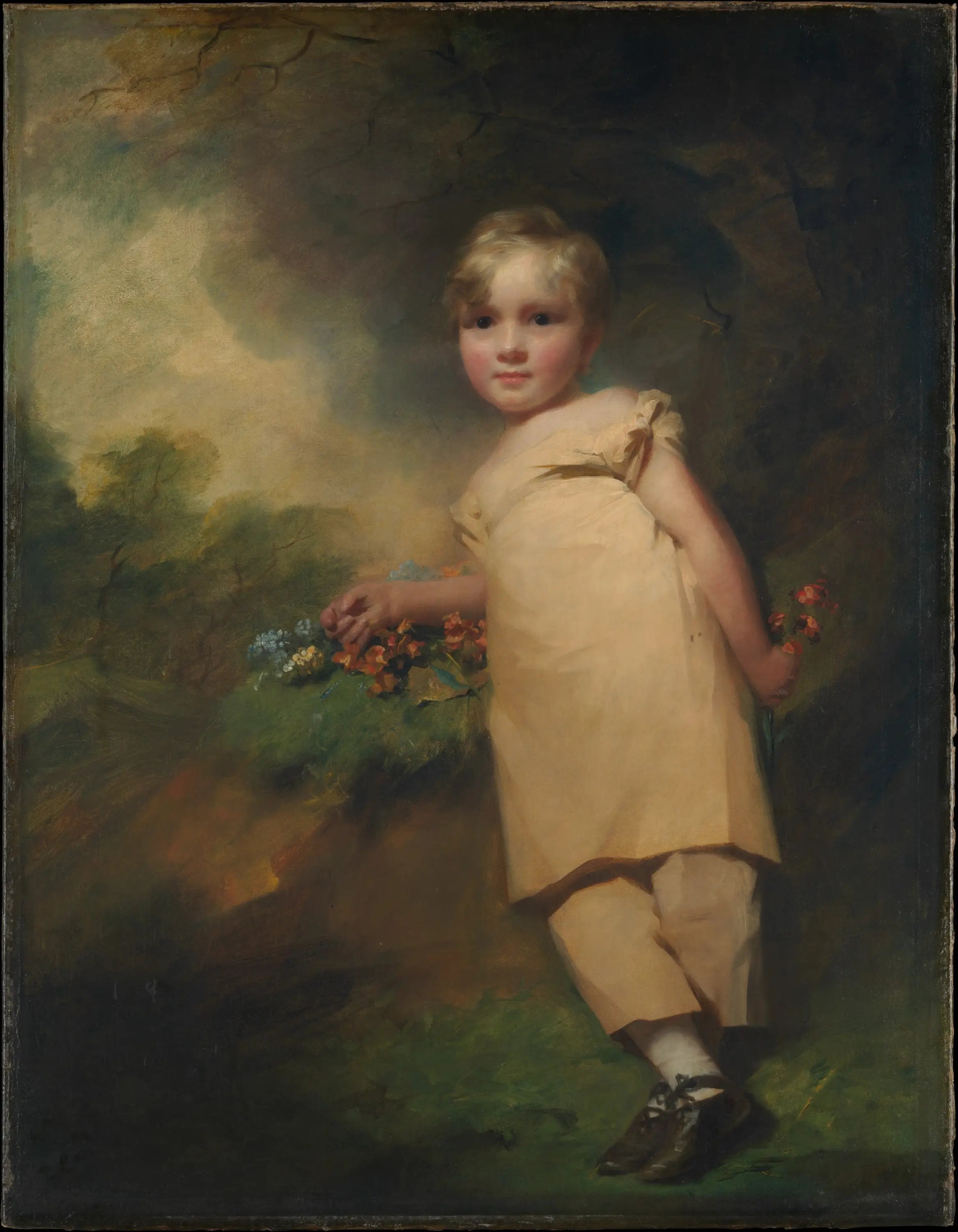 William Scott-Elliot d'Arkleton (1811–1901) - Henry Raeburn image 1 reproduction artisanale de tableau