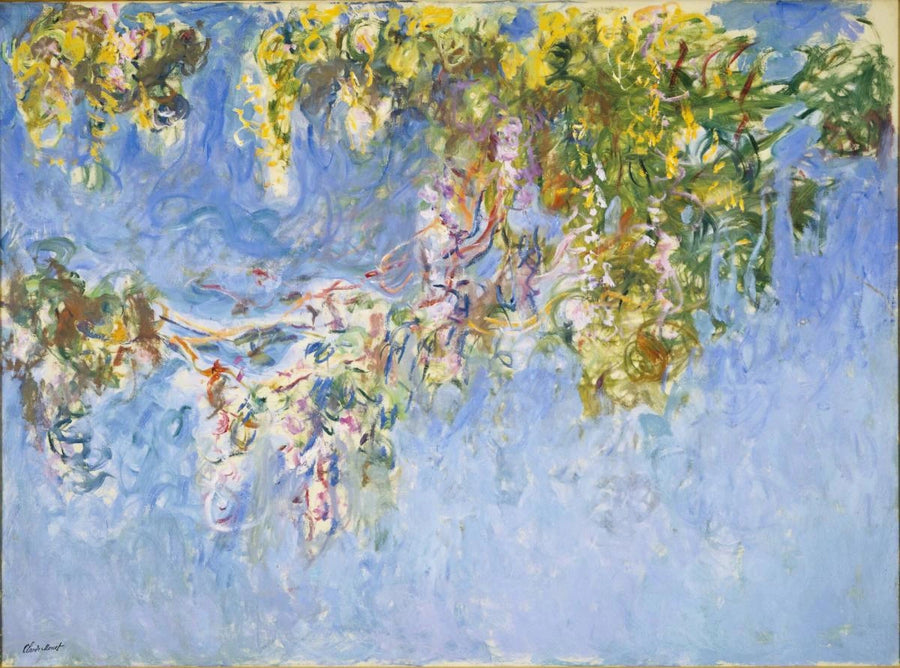 Die Glyzinien - Claude Monet