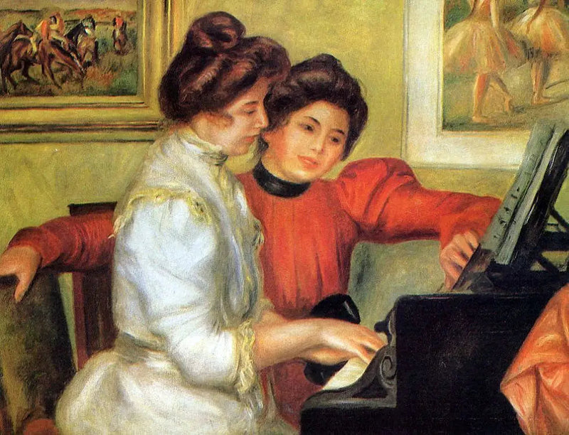 Yvonne und Christine Lerolle am Klavier - Pierre-Auguste Renoir