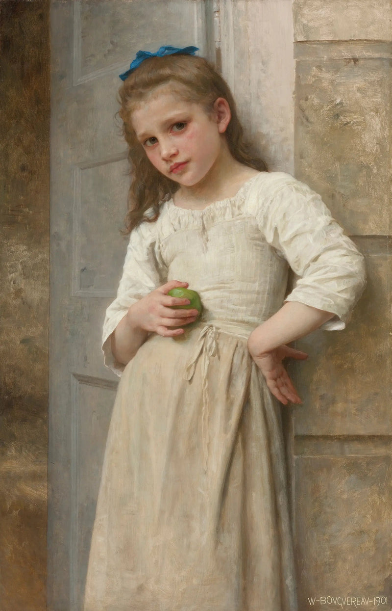 Yvonne an der Türschwelle - Bouguereau