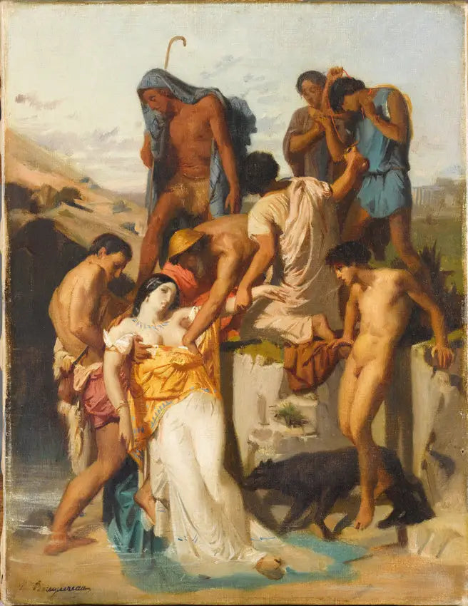 Zenobia von den Hirten am Ufer des Arax - Bouguereau