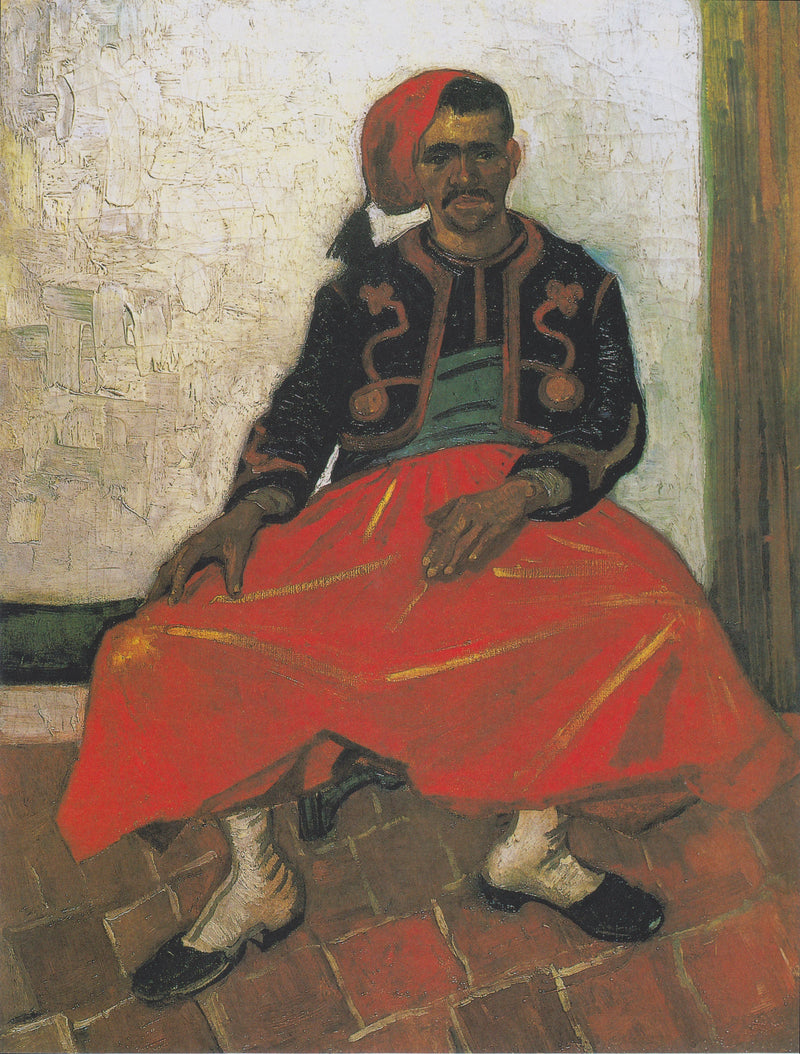 Der sitzende Zouave - Vincent van Gogh