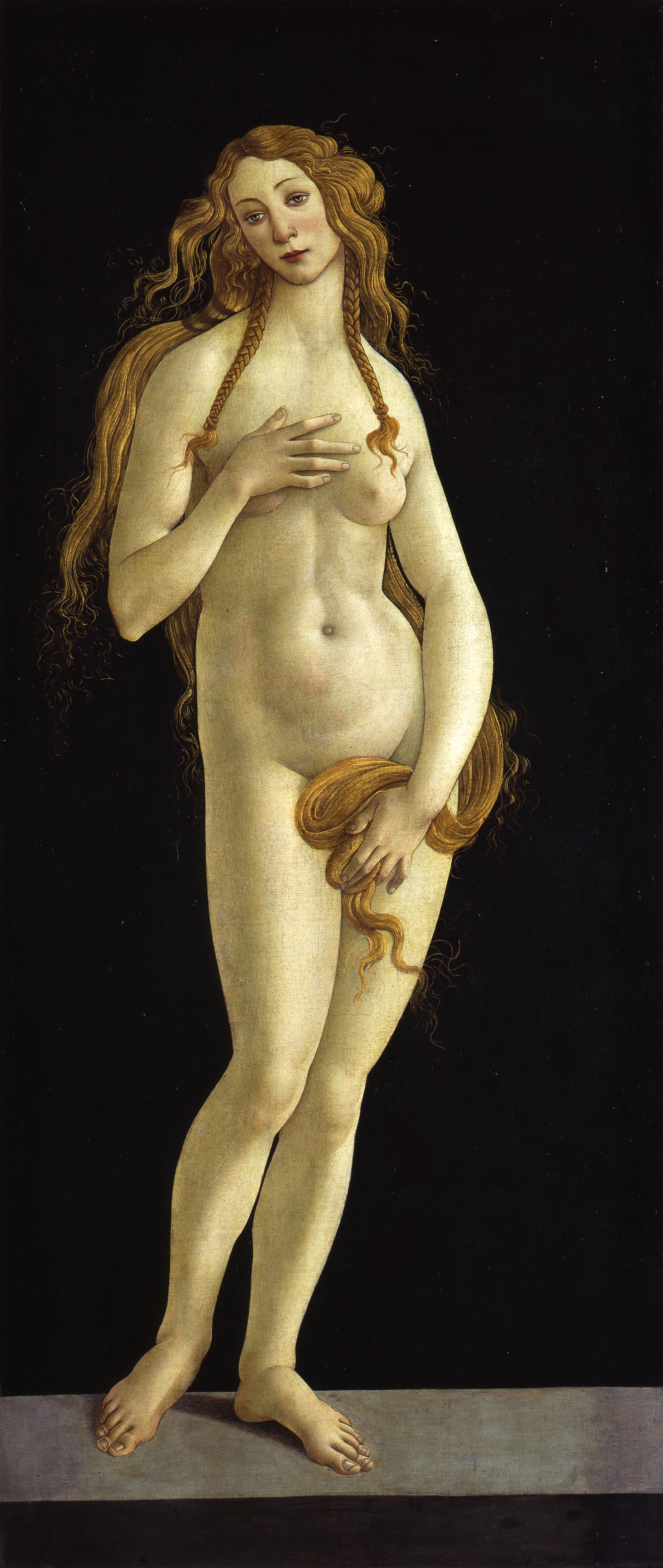 La Naissance de Vénus, avec figures marines - Sandro Botticelli