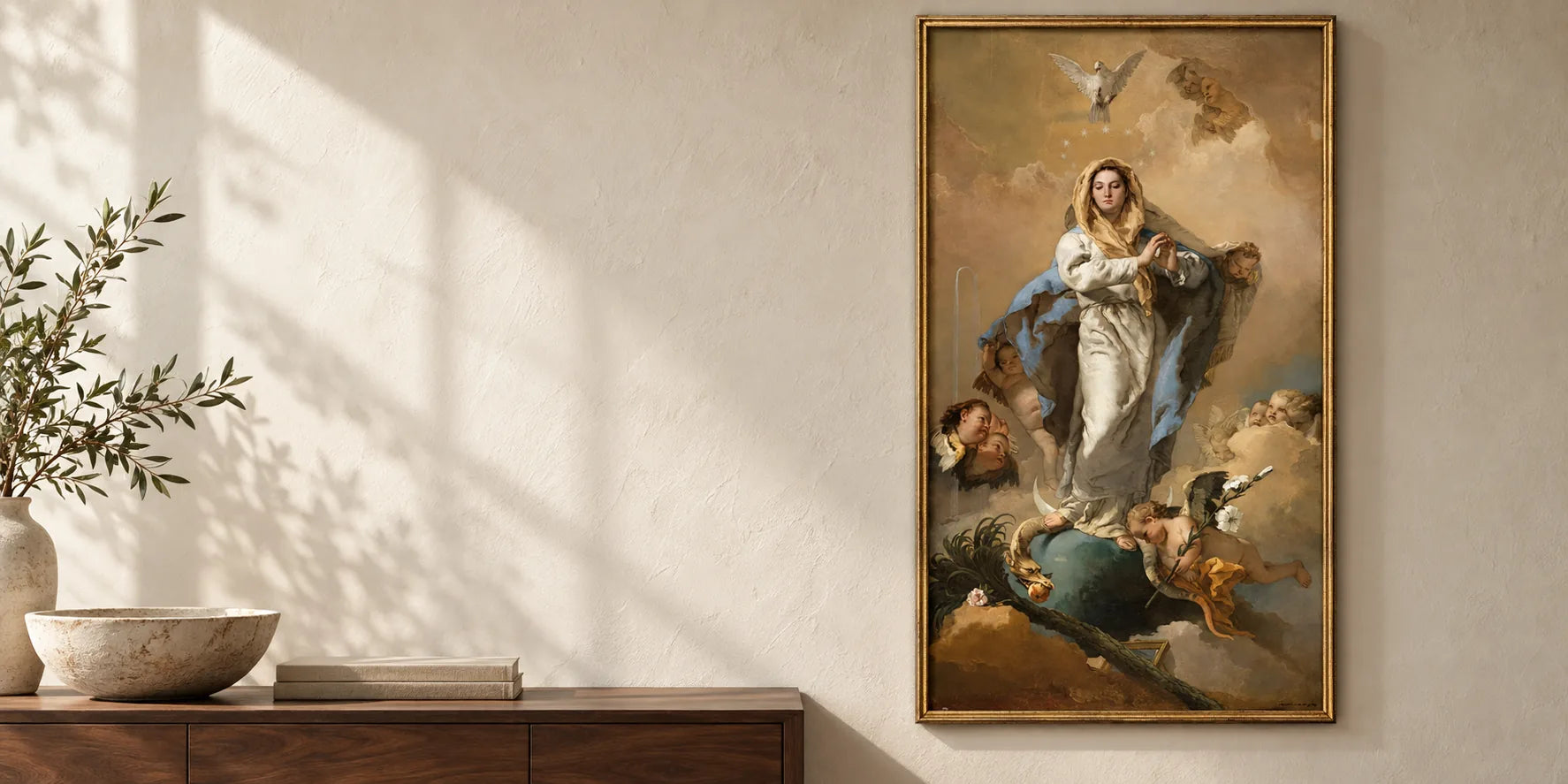Religiöse Gemälde des Rokoko